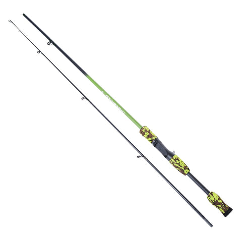 Spinning Fishing Rod Green Camouflage