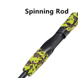 Spinning Fishing Rod Green Camouflage