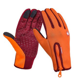 Fishing Gloves Full Finger Black