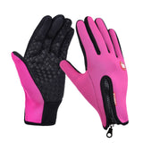 Fishing Gloves Full Finger Black