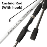 Spinning Fishing Rod Black