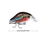 1pcs/lot 52mm 8.5g Fake Fish