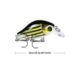 1pcs/lot 52mm 8.5g Fake Fish