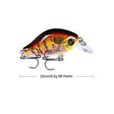 1pcs/lot 52mm 8.5g Fake Fish
