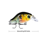 1pcs/lot 52mm 8.5g Fake Fish
