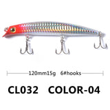 1pcs Fake Fishing 12cm 15g