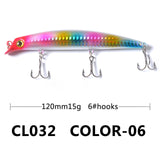 1pcs Fake Fishing 12cm 15g