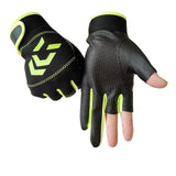 Men Fishing Gloves Blue