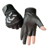 Men Fishing Gloves Blue